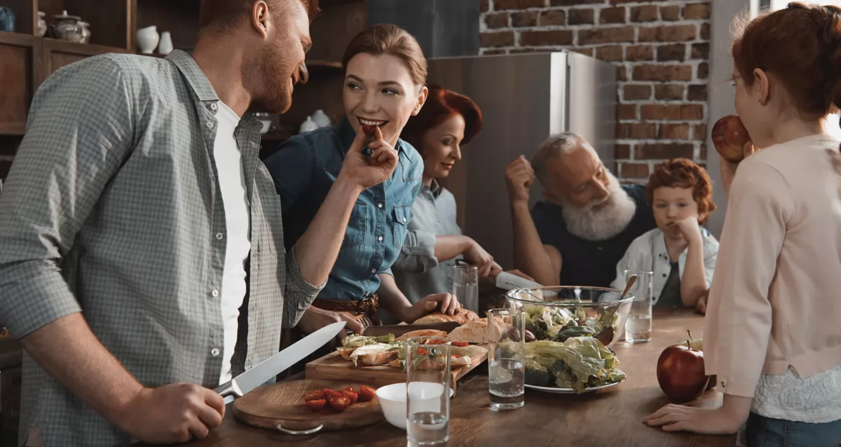 Who does cooking in your family